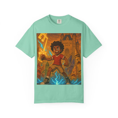 Heroic Adventure T-Shirt, Unisex Graphic Tee, Teen Gift, Video Game Enthusiast Apparel, Casual Everyday Wear, Gaming Shirt