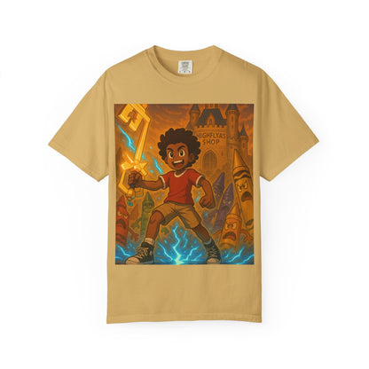 Heroic Adventure T-Shirt, Unisex Graphic Tee, Teen Gift, Video Game Enthusiast Apparel, Casual Everyday Wear, Gaming Shirt