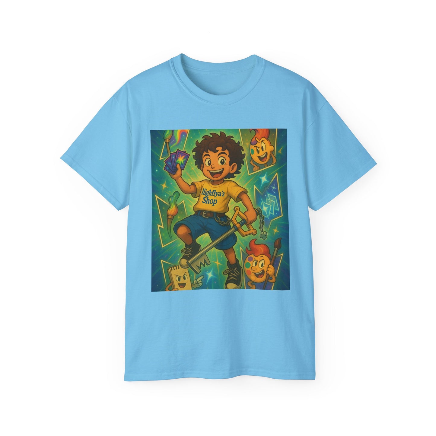 Retro-Inspired Kid's Tee, Cute Graphic T-Shirt, Unisex Cotton Apparel, Fun Summer Top, Gift for Kids, Playful Children's Clothing