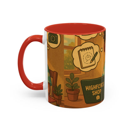 Creative Thinker Accent Coffee Mug - 11oz & 15oz