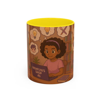 Creative Coffee Mug for Female Entrepreneurs | Highflya's Shop Design | 11oz & 15oz