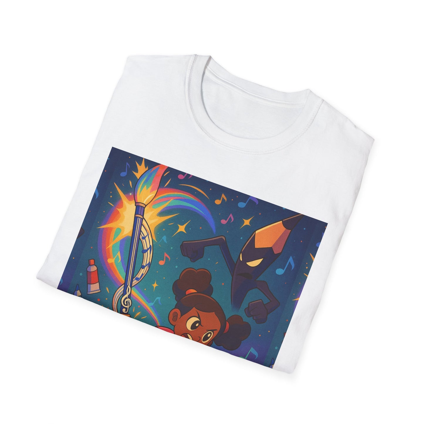Heroic Adventure Unisex T-Shirt - Perfect for Kids & Teens, Great for Birthdays, Gift for Young Dreamers, Casual Wear, Fun Character Design