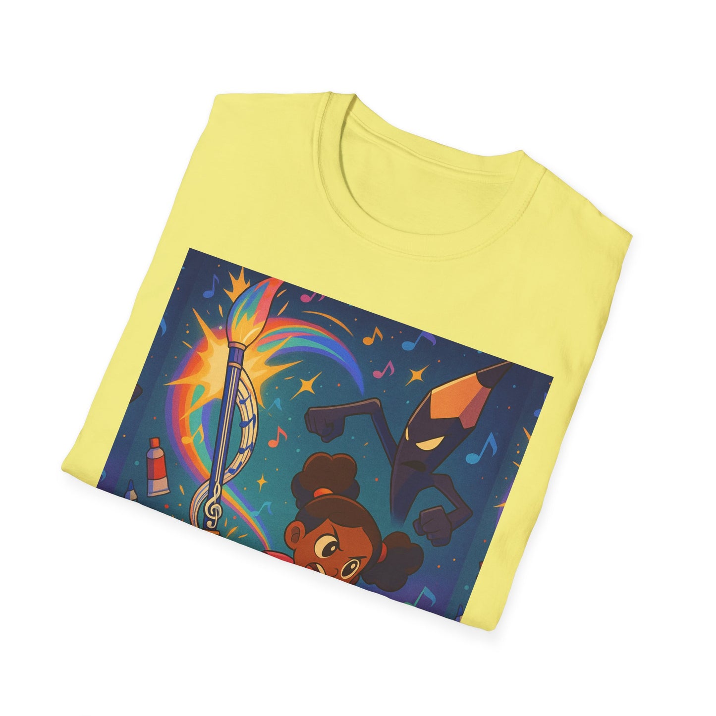 Heroic Adventure Unisex T-Shirt - Perfect for Kids & Teens, Great for Birthdays, Gift for Young Dreamers, Casual Wear, Fun Character Design