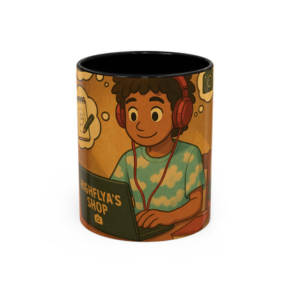 Creative Thinker Accent Coffee Mug - 11oz & 15oz