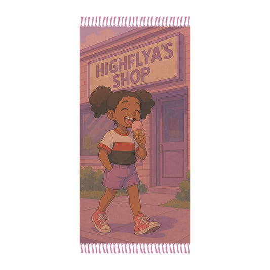 Summer Beach Towel - Fun Summer Vibes, Ice Cream Lover's