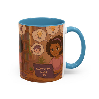 Creative Coffee Mug for Female Entrepreneurs | Highflya's Shop Design | 11oz & 15oz