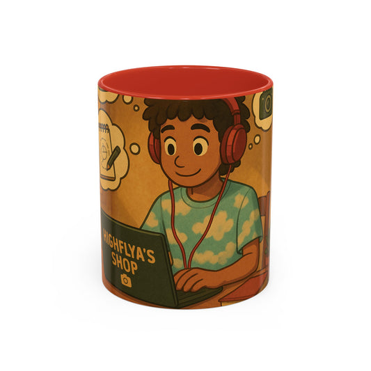 Creative Thinker Accent Coffee Mug - 11oz & 15oz