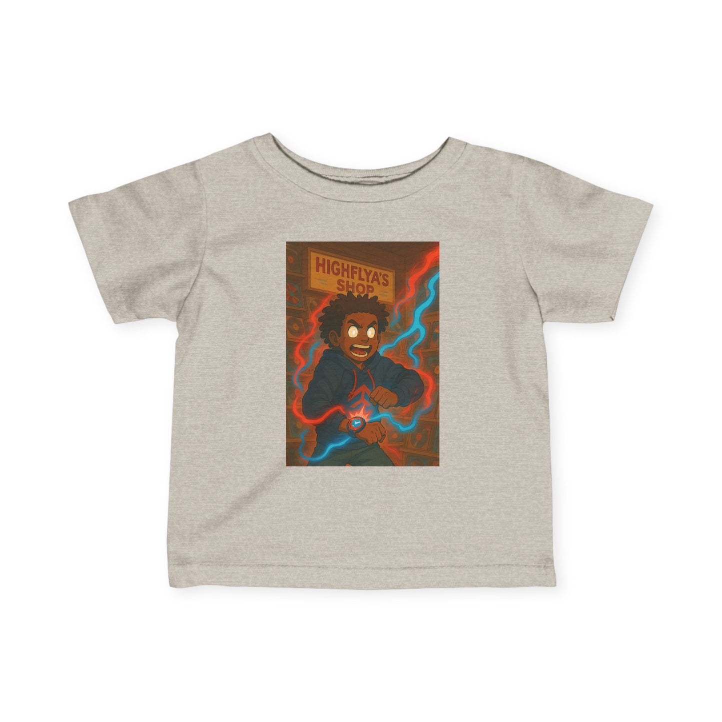 Highflya's Shop Infant Tee - Fun Graphic Cotton Shirt for Kids