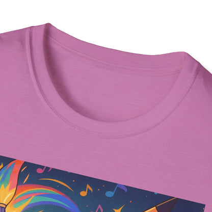 Heroic Adventure Unisex T-Shirt - Perfect for Kids & Teens, Great for Birthdays, Gift for Young Dreamers, Casual Wear, Fun Character Design