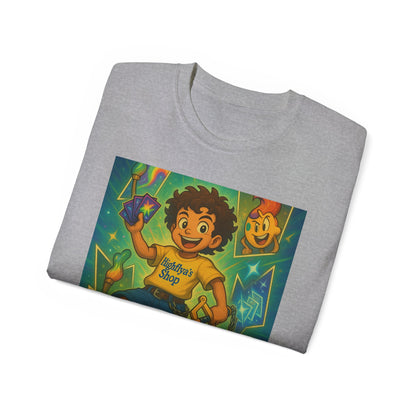 Retro-Inspired Kid's Tee, Cute Graphic T-Shirt, Unisex Cotton Apparel, Fun Summer Top, Gift for Kids, Playful Children's Clothing