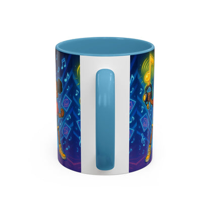 Joyful Music-Themed Coffee Mug | Perfect Gift for Music Lovers, Fun Home Decor, Birthday Present, or Child's Special Occasion