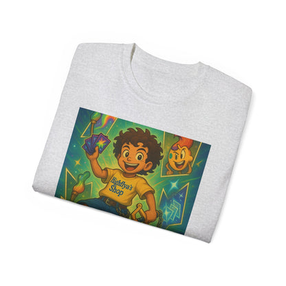 Retro-Inspired Kid's Tee, Cute Graphic T-Shirt, Unisex Cotton Apparel, Fun Summer Top, Gift for Kids, Playful Children's Clothing