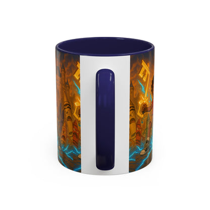 Electric Adventure Coffee Mug, Kids' Gift, Art Mug, Fun Drinkware, Fantasy Theme, Birthday Present