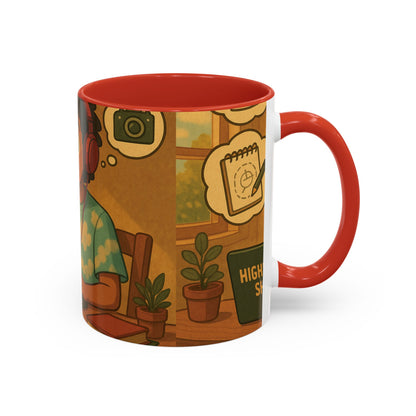 Creative Thinker Accent Coffee Mug - 11oz & 15oz