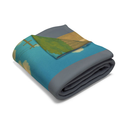 Highflya's Vintage Car Arctic Fleece Blanket - Cozy, Retro-Inspired Throw for Car Lovers