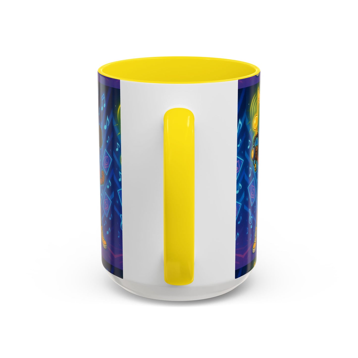 Joyful Music-Themed Coffee Mug | Perfect Gift for Music Lovers, Fun Home Decor, Birthday Present, or Child's Special Occasion