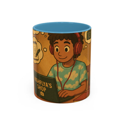 Creative Thinker Accent Coffee Mug - 11oz & 15oz