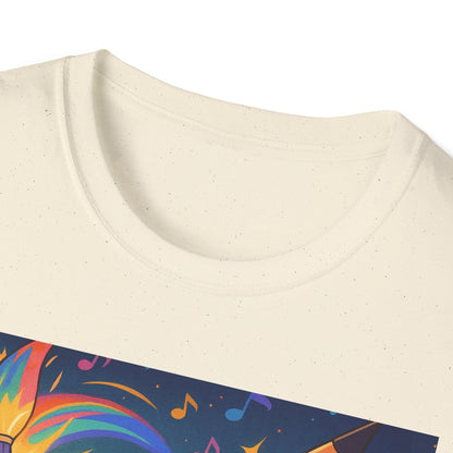 Heroic Adventure Unisex T-Shirt - Perfect for Kids & Teens, Great for Birthdays, Gift for Young Dreamers, Casual Wear, Fun Character Design