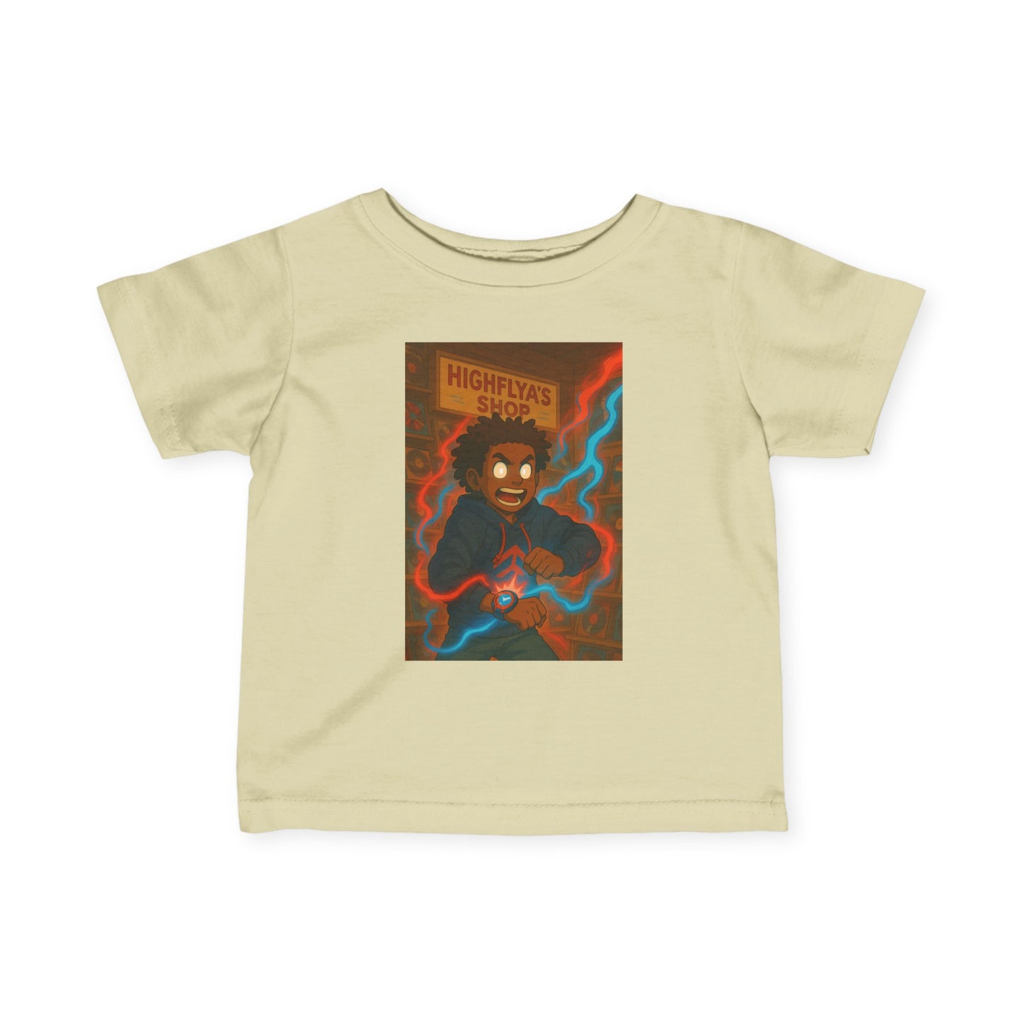 Highflya's Shop Infant Tee - Fun Graphic Cotton Shirt for Kids