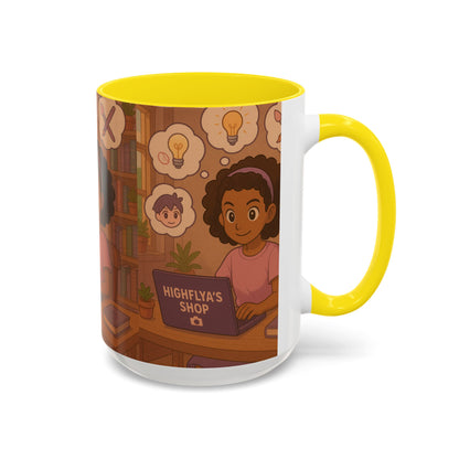 Creative Coffee Mug for Female Entrepreneurs | Highflya's Shop Design | 11oz & 15oz