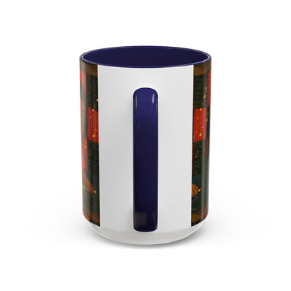 Musical Vibes Accent Coffee Mug - Perfect Gift for Music Lovers, Studio Enthusiasts, and Creative Minds, Personalized Drinkware