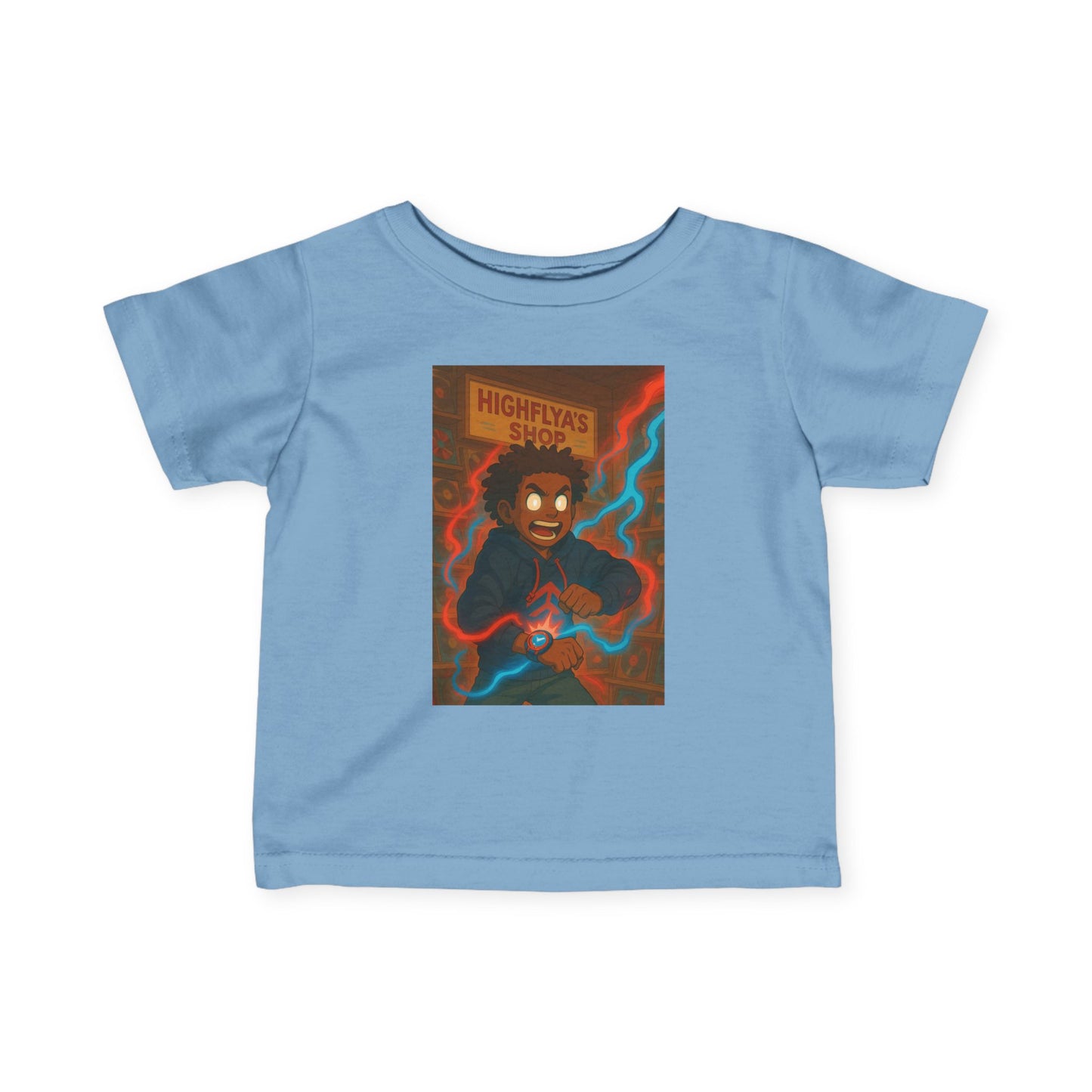 Highflya's Shop Infant Tee - Fun Graphic Cotton Shirt for Kids