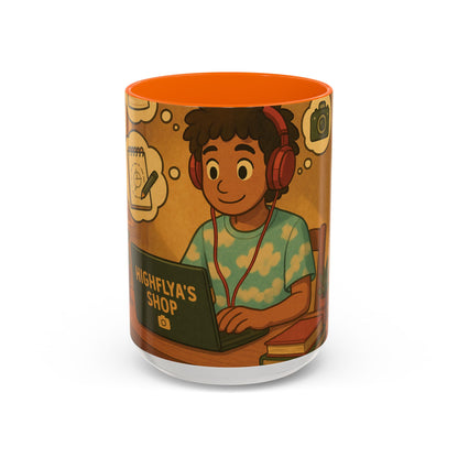 Creative Thinker Accent Coffee Mug - 11oz & 15oz