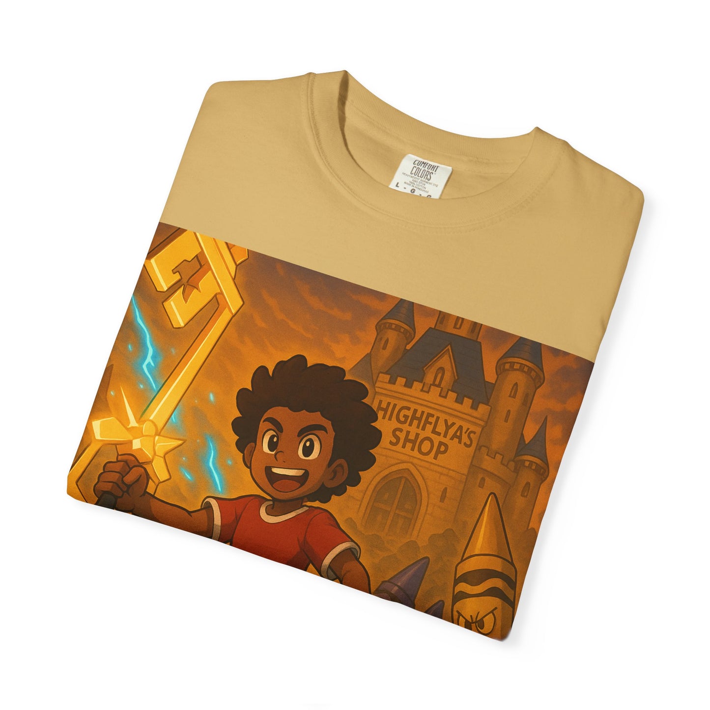 Heroic Adventure T-Shirt, Unisex Graphic Tee, Teen Gift, Video Game Enthusiast Apparel, Casual Everyday Wear, Gaming Shirt