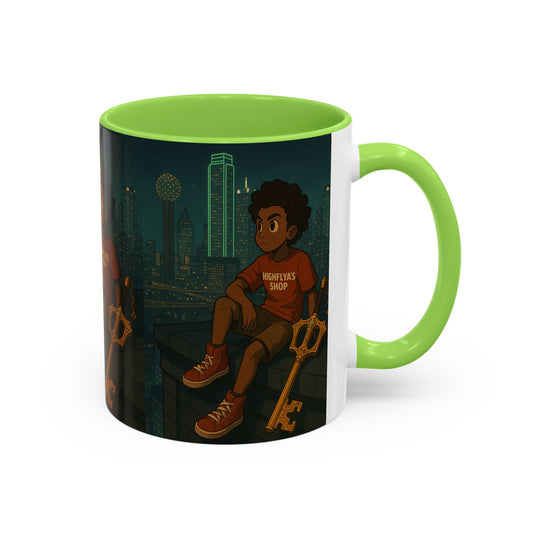 Colorful Cityscape Coffee Mug - Perfect Gift for Kids, Unique Mug, Art Mug, City Vibe Cup, Fun Home Decor