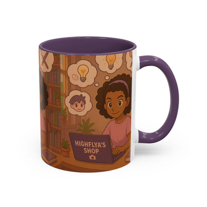 Creative Coffee Mug for Female Entrepreneurs | Highflya's Shop Design | 11oz & 15oz