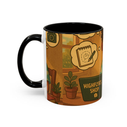 Creative Thinker Accent Coffee Mug - 11oz & 15oz