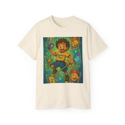 Retro-Inspired Kid's Tee, Cute Graphic T-Shirt, Unisex Cotton Apparel, Fun Summer Top, Gift for Kids, Playful Children's Clothing