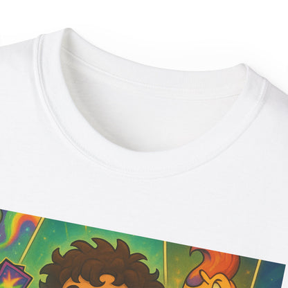 Retro-Inspired Kid's Tee, Cute Graphic T-Shirt, Unisex Cotton Apparel, Fun Summer Top, Gift for Kids, Playful Children's Clothing