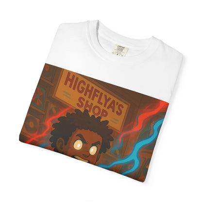 Powered up, Unisex Tees, Gift for Gamers, Artistic Apparel, Casual Everyday Wear, Fun Stylish Top