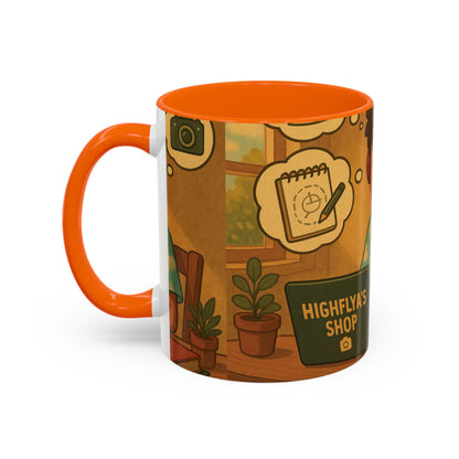 Creative Thinker Accent Coffee Mug - 11oz & 15oz