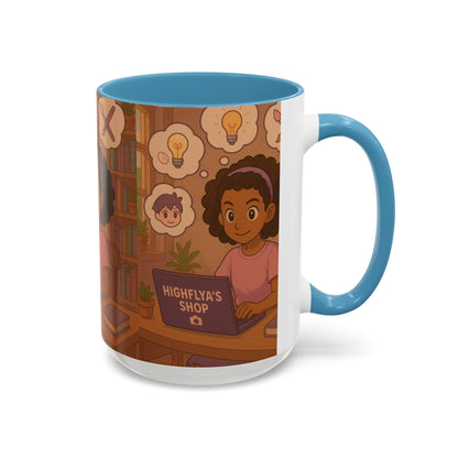 Creative Coffee Mug for Female Entrepreneurs | Highflya's Shop Design | 11oz & 15oz