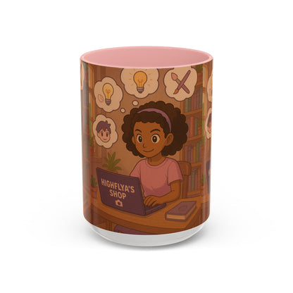 Creative Coffee Mug for Female Entrepreneurs | Highflya's Shop Design | 11oz & 15oz
