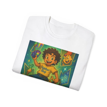 Retro-Inspired Kid's Tee, Cute Graphic T-Shirt, Unisex Cotton Apparel, Fun Summer Top, Gift for Kids, Playful Children's Clothing