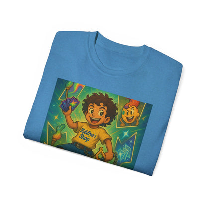 Retro-Inspired Kid's Tee, Cute Graphic T-Shirt, Unisex Cotton Apparel, Fun Summer Top, Gift for Kids, Playful Children's Clothing