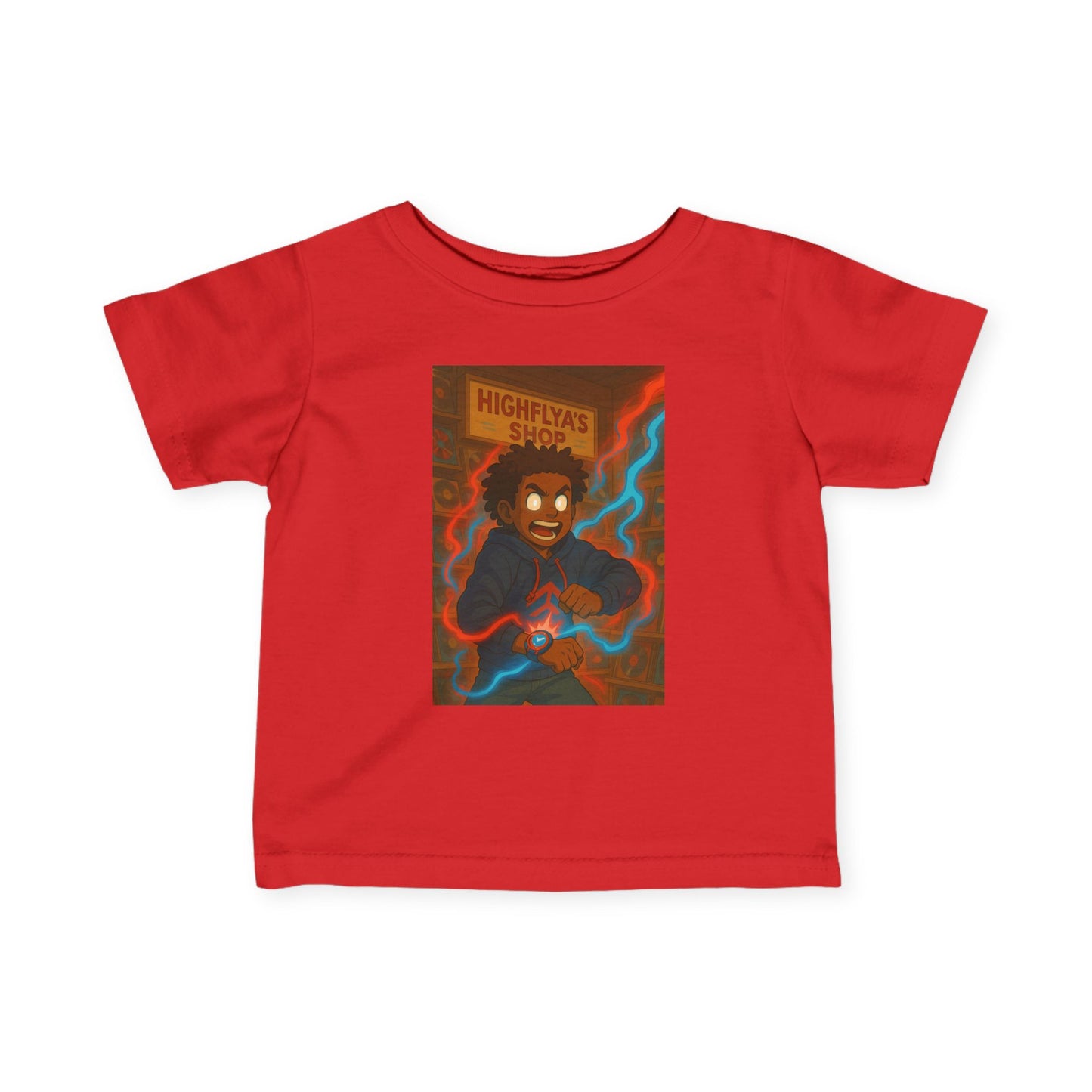 Highflya's Shop Infant Tee - Fun Graphic Cotton Shirt for Kids