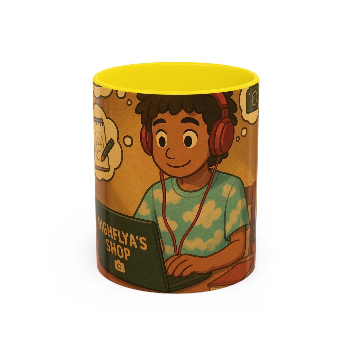 Creative Thinker Accent Coffee Mug - 11oz & 15oz